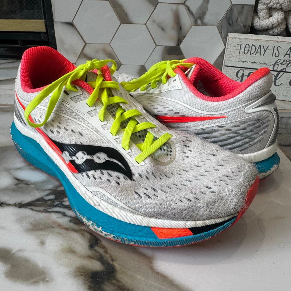 Saucony Women's Endorphin Speed Running Shoes‎ Sneakers Size 9.5 Walking Fitness